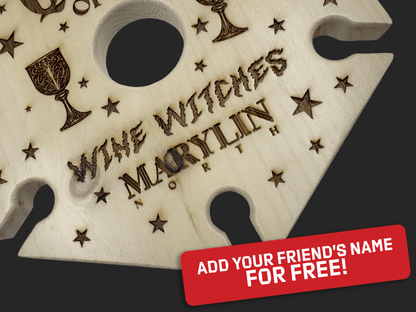 Queen of the Wine Witches Wine Caddy - Mike W. Hammer