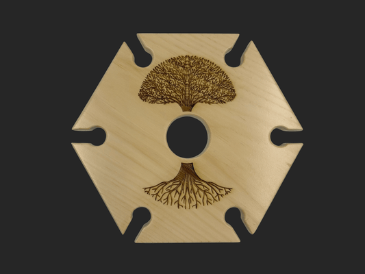 Tree of Life Wine Caddy - Mike W. Hammer