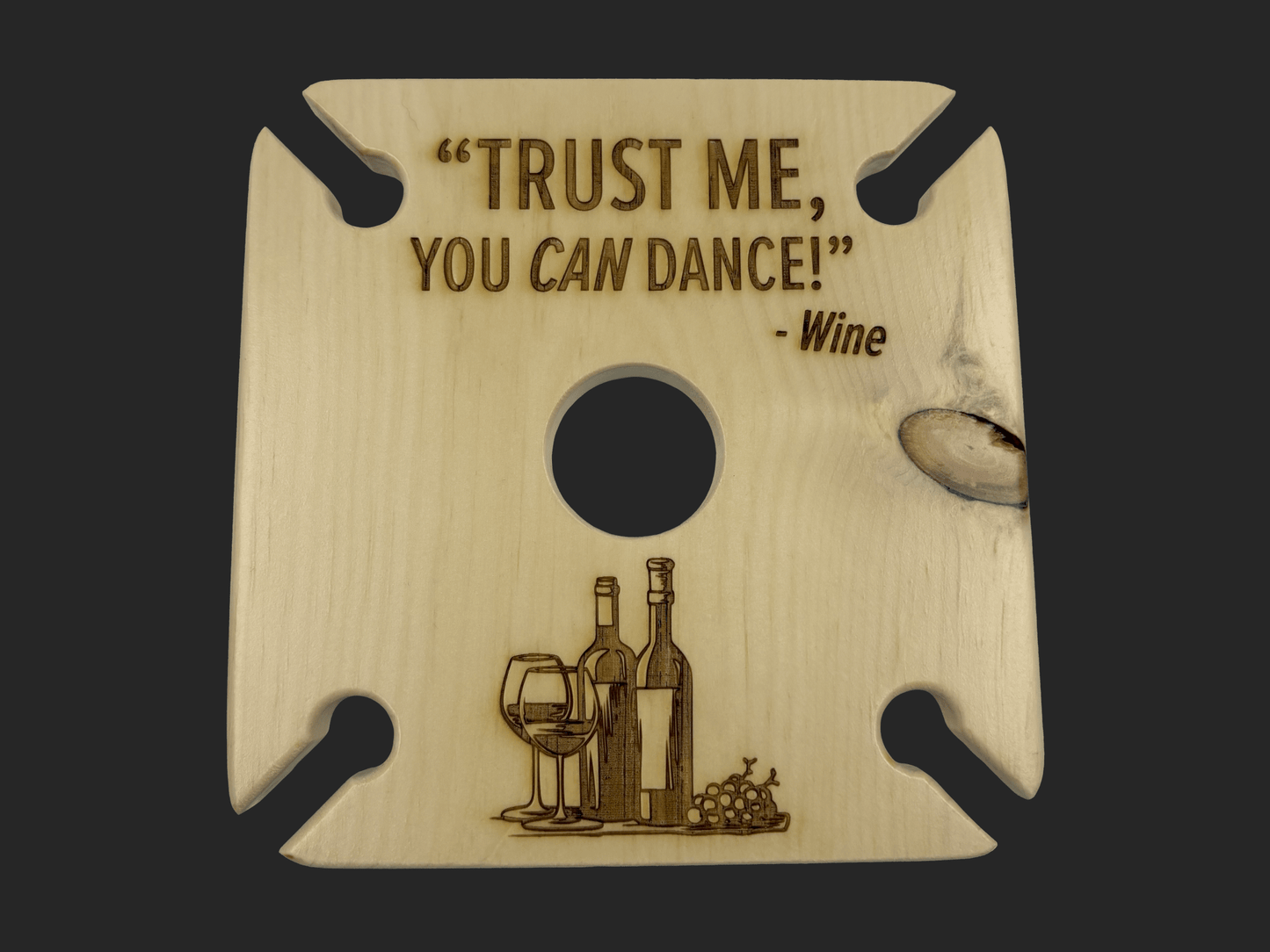 Trust Me, You Can Dance Wine Caddy - Mike W. Hammer
