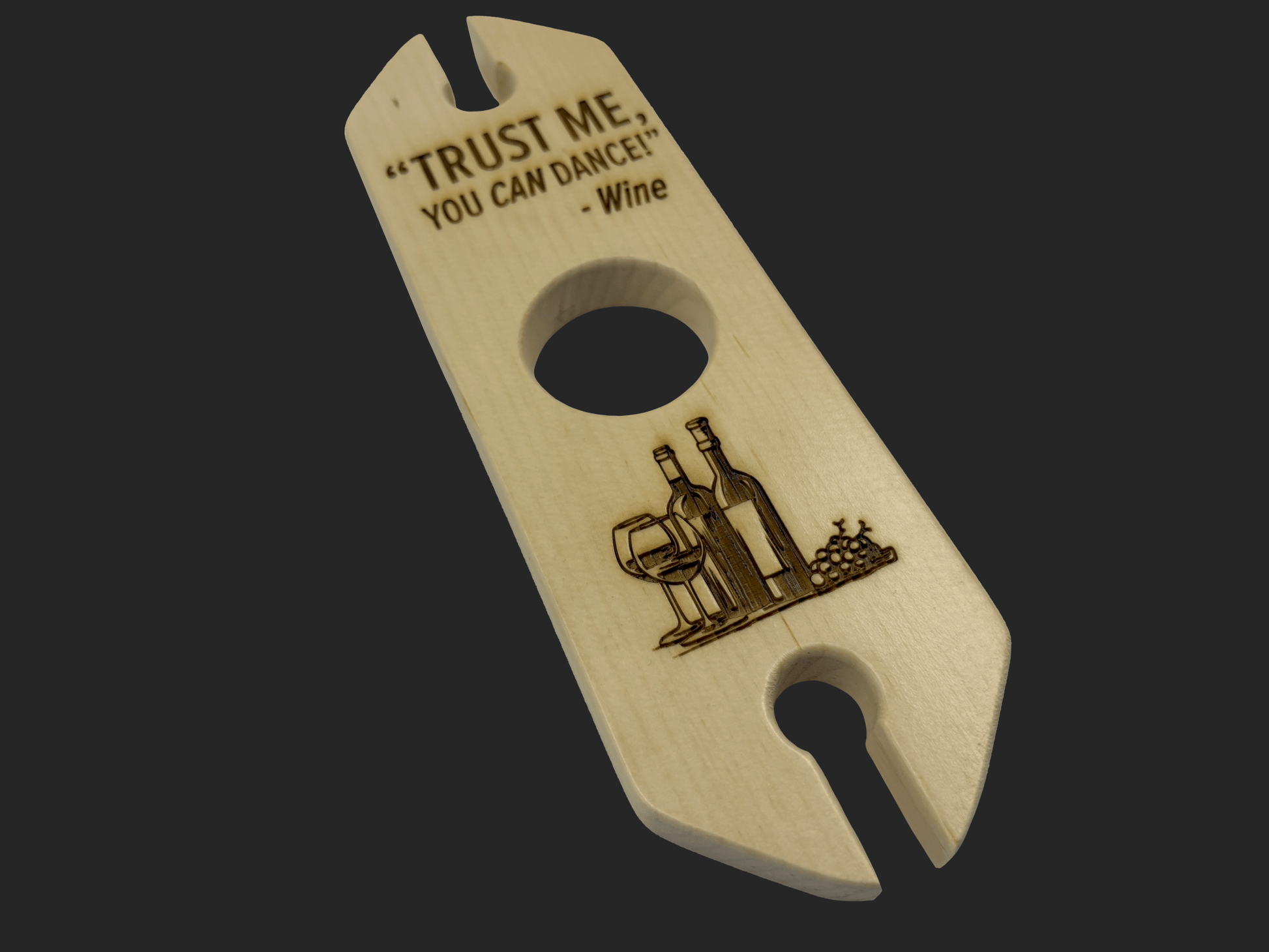 Trust Me, You Can Dance Wine Caddy - Mike W. Hammer
