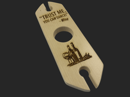 Trust Me, You Can Dance Wine Caddy - Mike W. Hammer