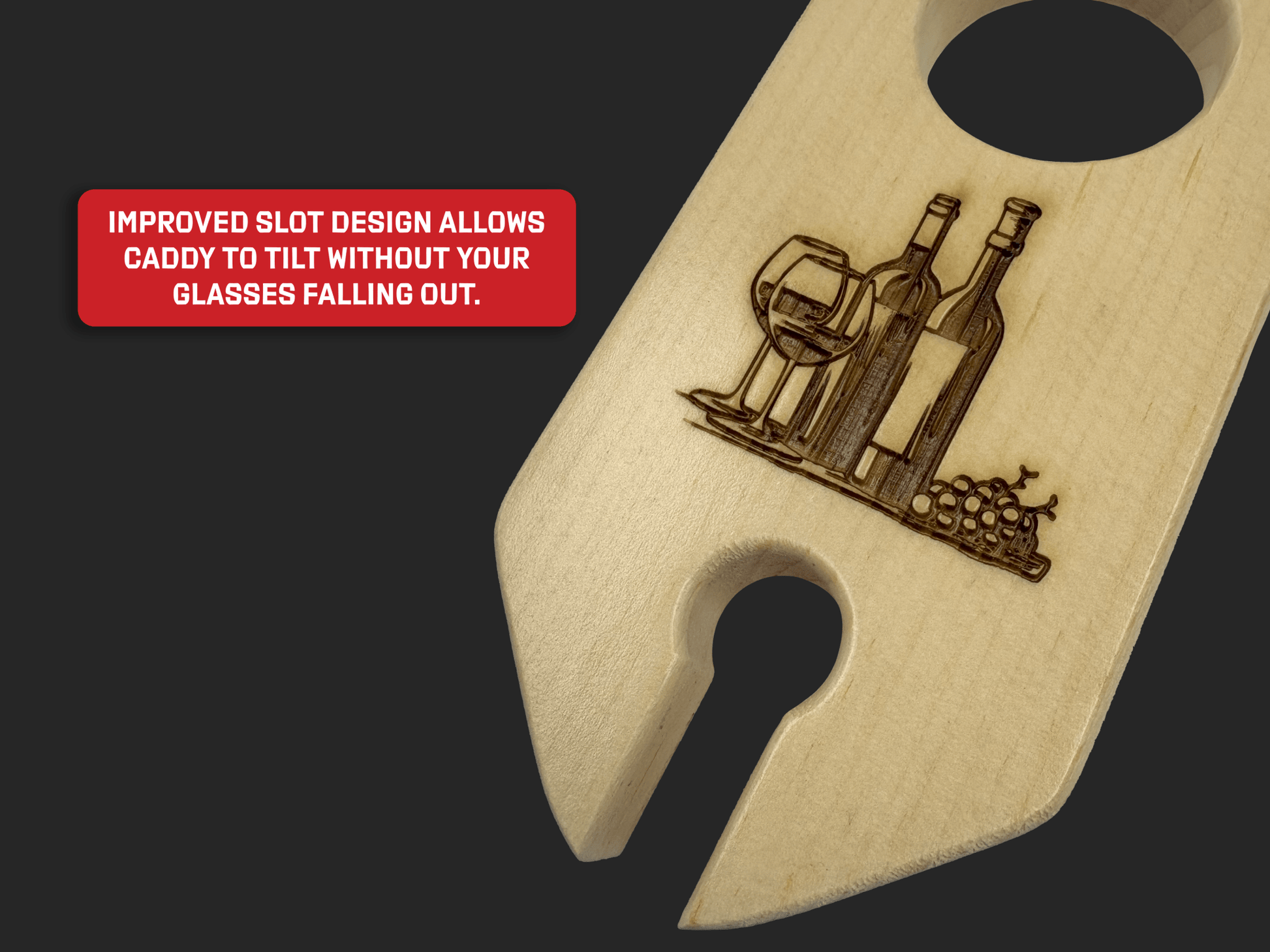 Trust Me, You Can Dance Wine Caddy - Mike W. Hammer
