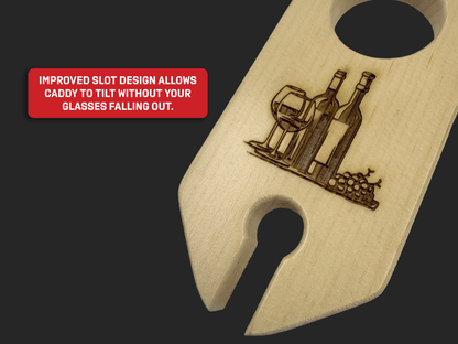 Trust Me, You Can Dance Wine Caddy - Mike W. Hammer