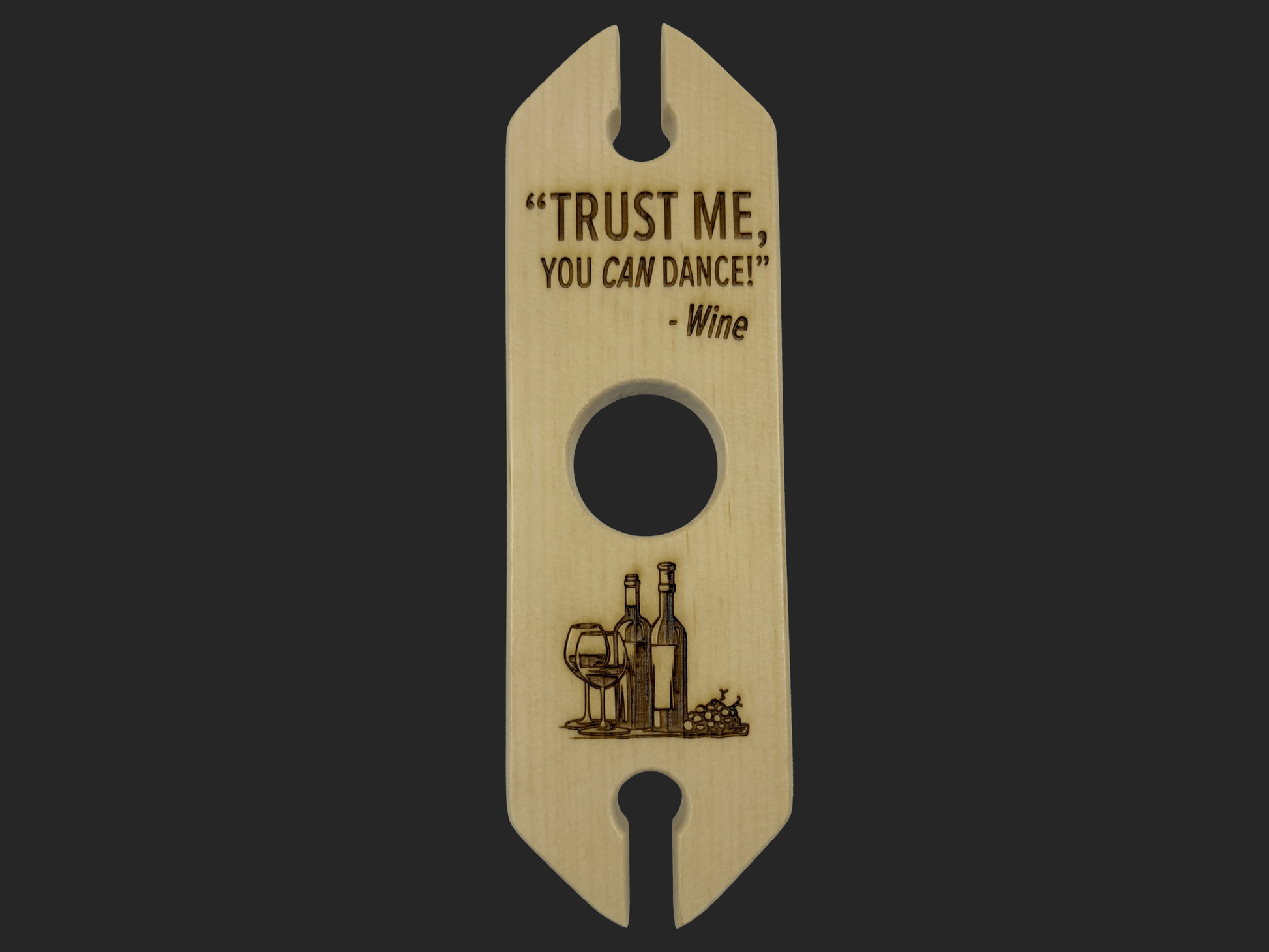 Trust Me, You Can Dance Wine Caddy - Mike W. Hammer