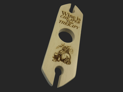 Wine a Little Laugh a Lot Wine Caddy - Mike W. Hammer